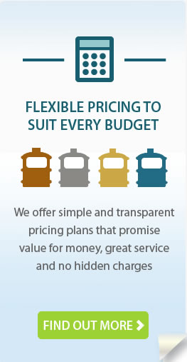 Flexible pricing to suit every budget. Find out more.